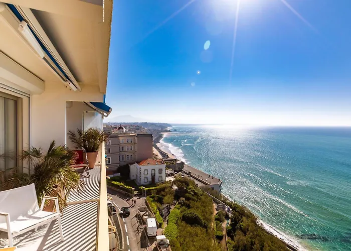 Lejlighed Sunset - Vue Exceptionnelle Sur L'ocean Biarritz