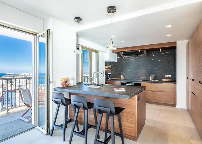 Lejlighed Sunset - Vue Exceptionnelle Sur L'ocean Biarritz