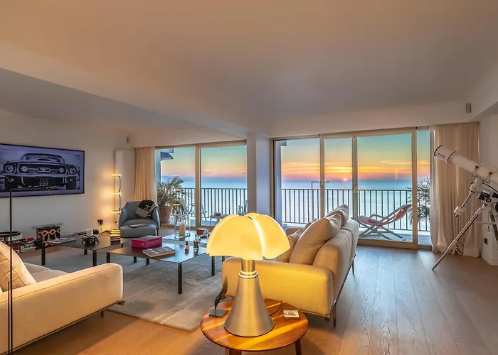 Sunset - Vue Exceptionnelle Sur L'ocean Lejlighed